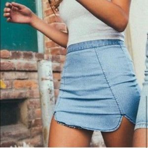 Brandy Melville Raquel Jean Skirt